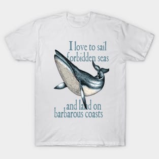 Forbidden Seas - Moby Dick / The Whale T-Shirt